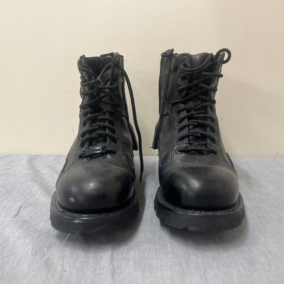 Mens Harley Davidson USA Black D93074 Riding Boots Relief Shock absorber Size 9 main image 7